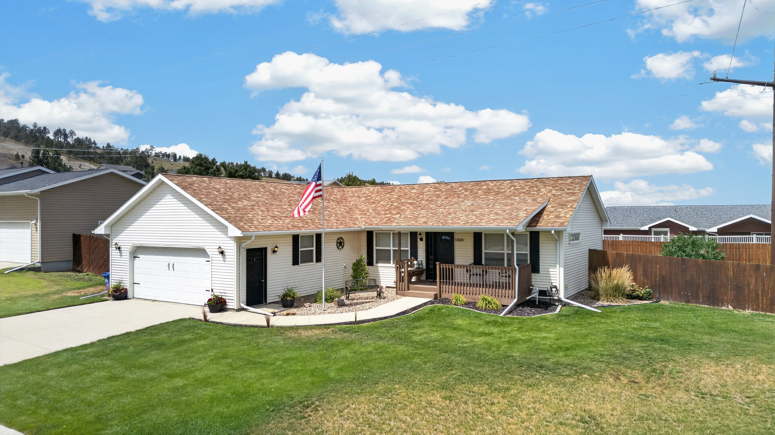 A home in Rapid City, South Dakota during an inspection period