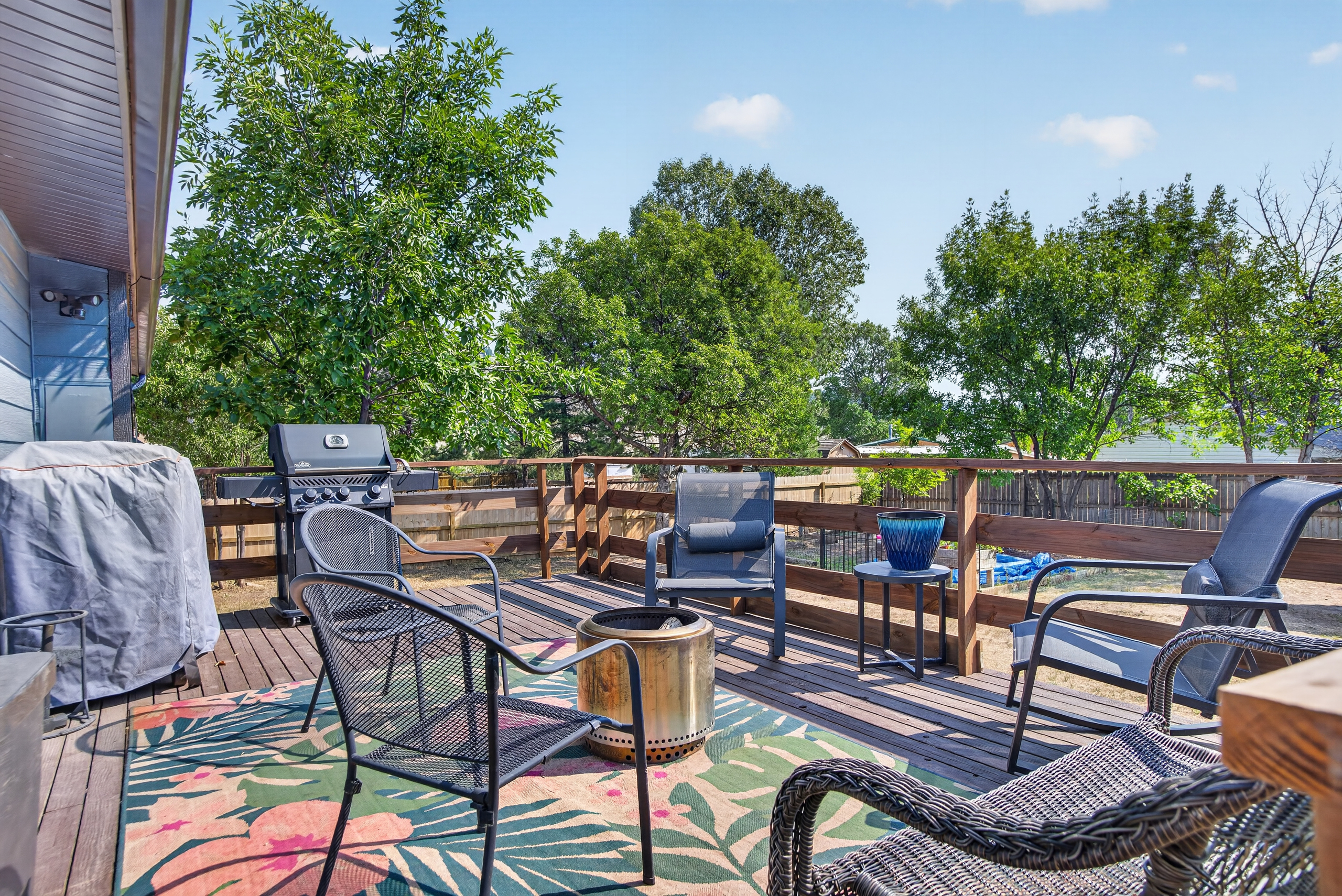 14950 W Hillsview Drive, Piedmont, SD, 57769, outdoor deck