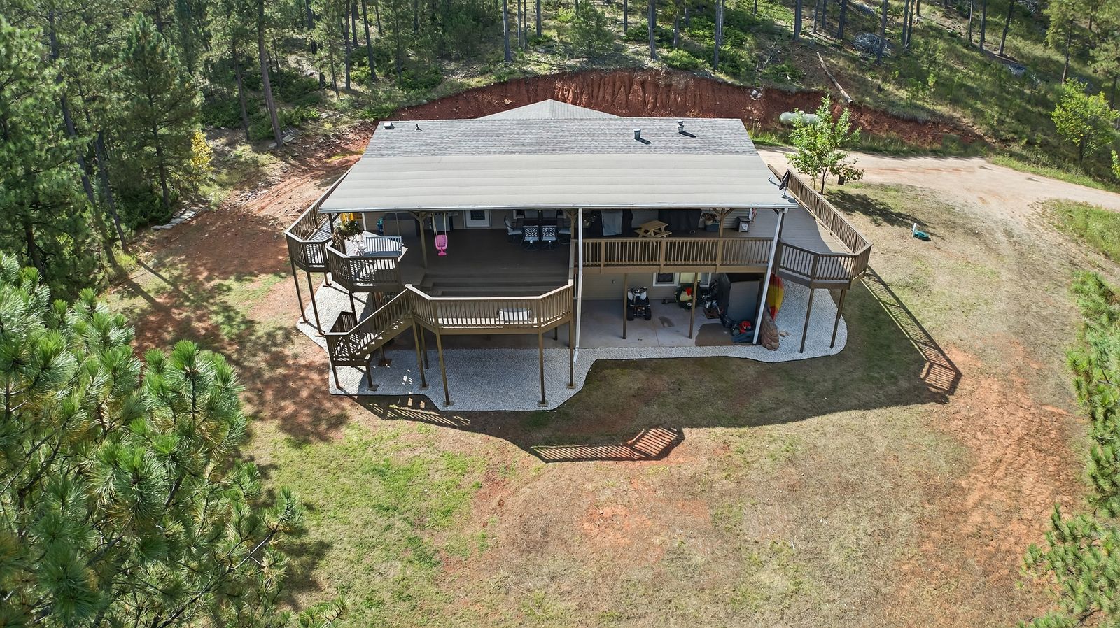 24546 PINEWOOD TR, Hermosa, SD, 57744, exterior view 1